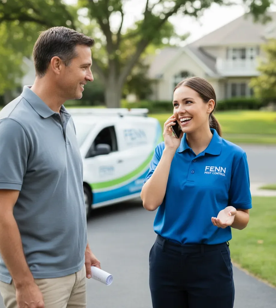 Fenn Pest Control customer support in Moundsville